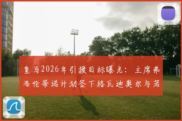 皇马2026年引援目标曝光：主席弗洛伦蒂诺计划签下格瓦迪奥尔与若昂·内维斯，转会身价及可行性深度分析